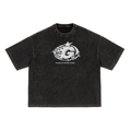 “Roll The Dice” Textured Waffle Washed Boxy T-Shirt